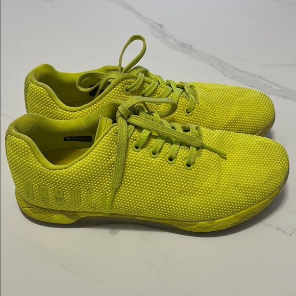 NOBULL Bright Yellow Trainers - Picture 1 of 5